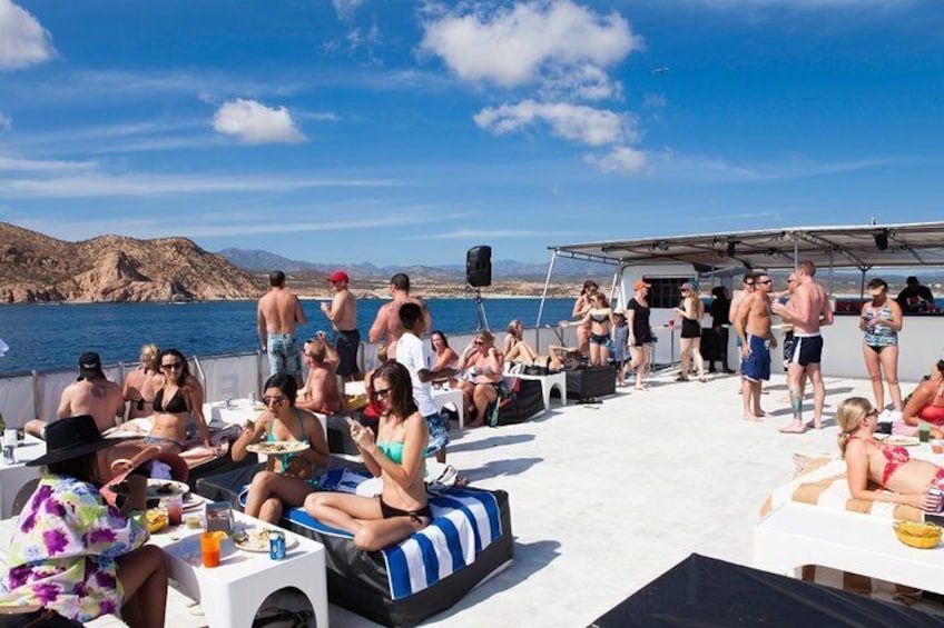 Snorkel Fun on 2 Level Catamaran with Lunch and Drinks Included OPEN BAR