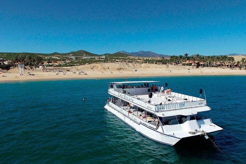 Snorkel Fun on 2 Level Catamaran with Lunch and Drinks Included OPEN BAR