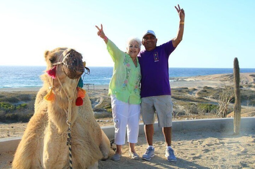 Cabos Fun Journey Camel Ride Tour Migreno Beach.Best Experience In Cabo!
Picture Time! Yaay!