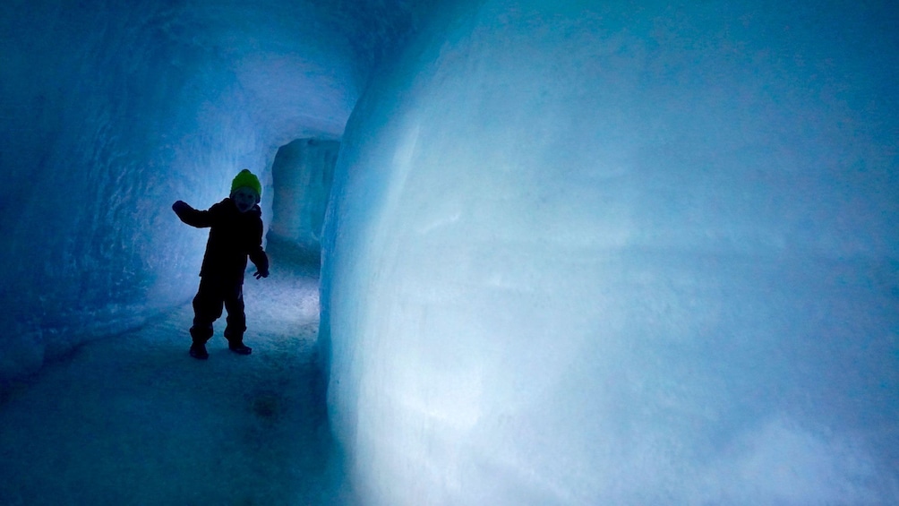 Guest on the Ice Cave Classic tour in the Reykjavik Capital Region