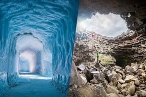Guided Full-Day Tour of Langjökull Ice Cave & Víðgelmir Lava Cave