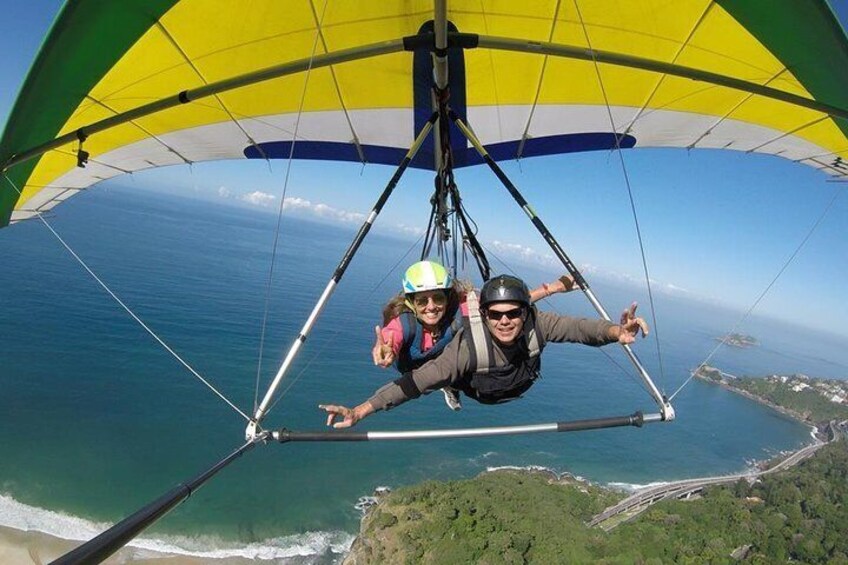 Delta Wing Flight Experience in Rio de Janeiro