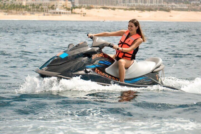 Jet Skiing in Cabo Bay