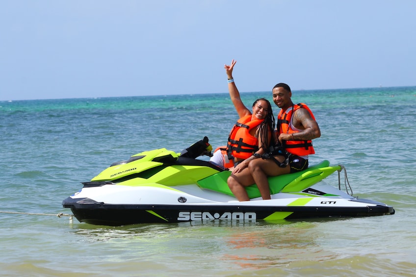 Combo: ATV & Waverunner with Food, Drinks, Transportation & Beach Club