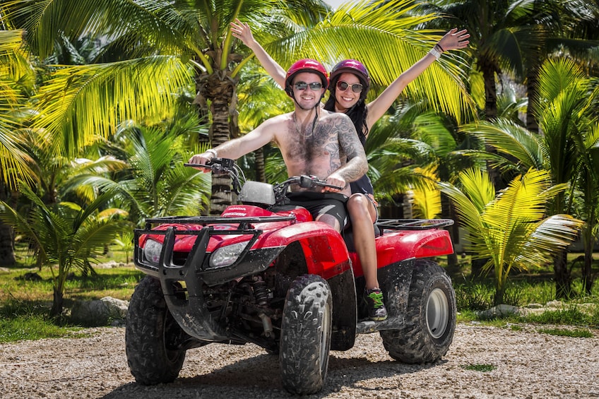 Maroma Beach: Combo ATV & Waverunner