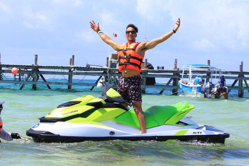 Combo: ATV & Waverunner with Food, Drinks, Transportation & Beach Club