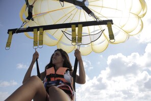 Parasailing Experience at Maroma Beach