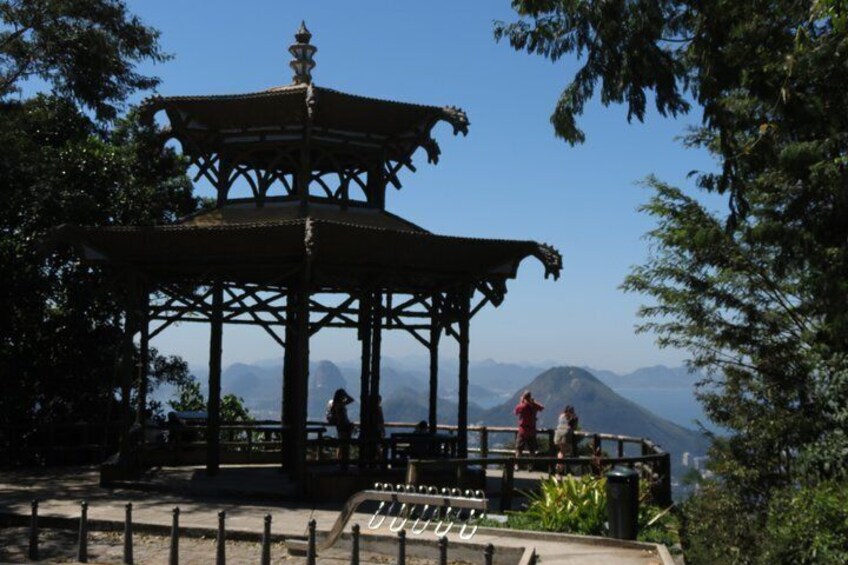 Chinese Pagoda lookout by Luis Darin