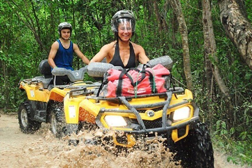 Atv Zipline from Riviera Maya