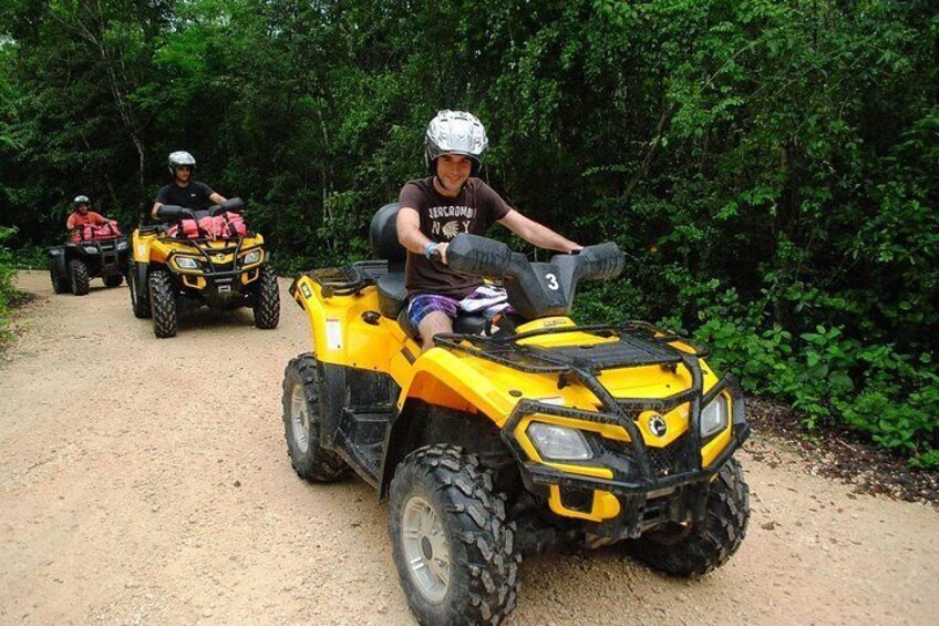 Atv Zipline from Riviera Maya