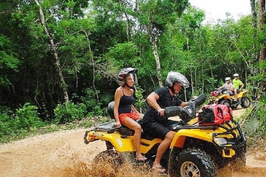 Atv Zipline from Riviera Maya