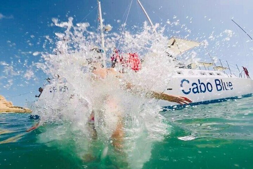 Private Boat Snorkeling all included in Cabo San Lucas 3 hours