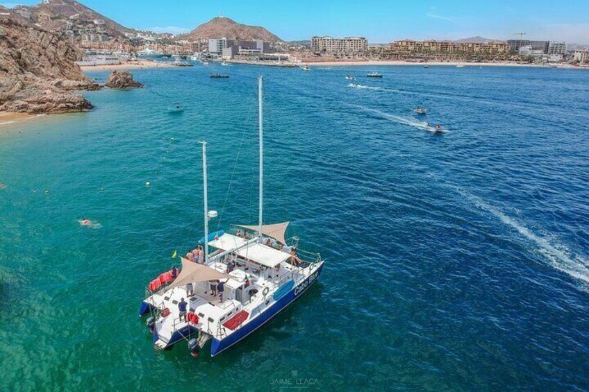 Private Boat Snorkeling all included in Cabo San Lucas 3 hours