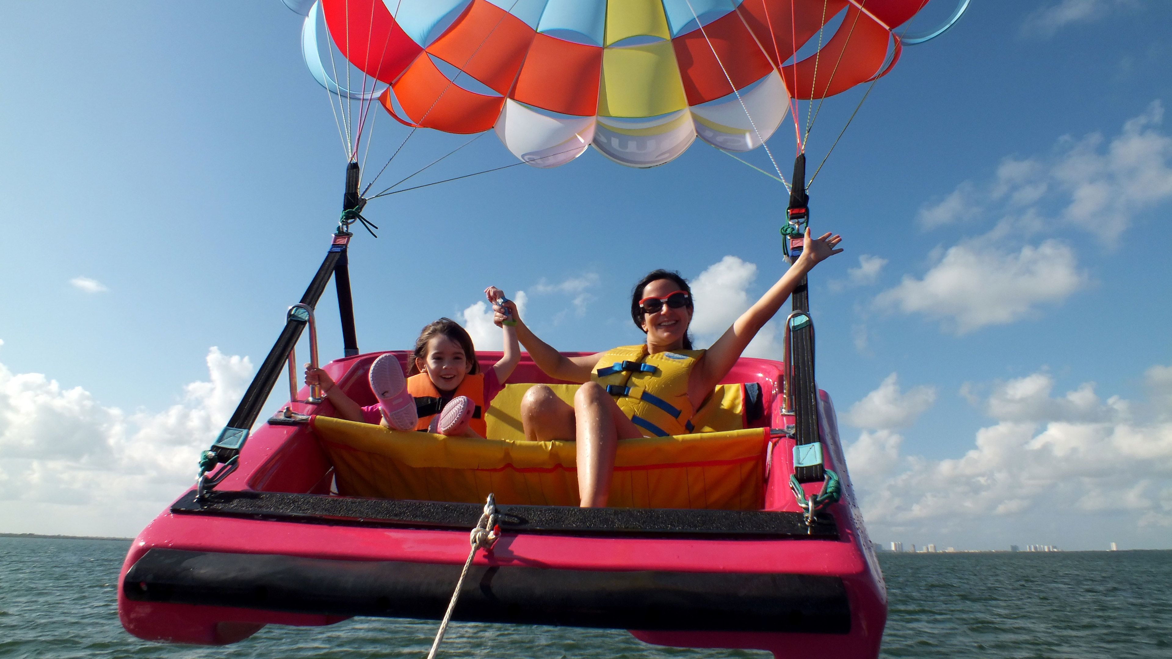 Parasailing Sky Rider en Cancún
