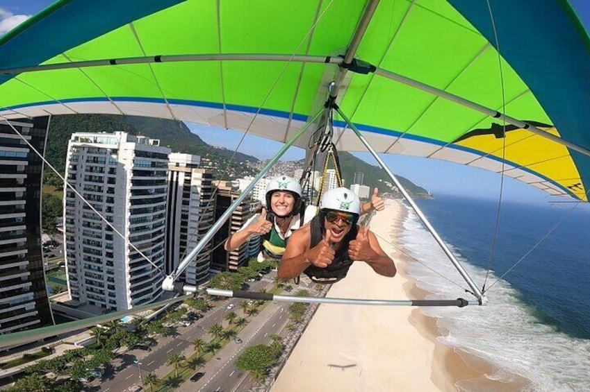 Paragliding and Hang gliding included Pick up and drop off from your hotel.