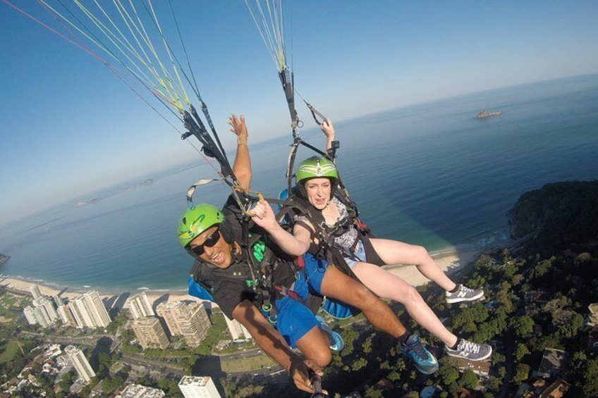 Paragliding with transfer from your hotel.