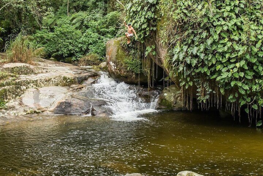 Tarzan Waterfall jump