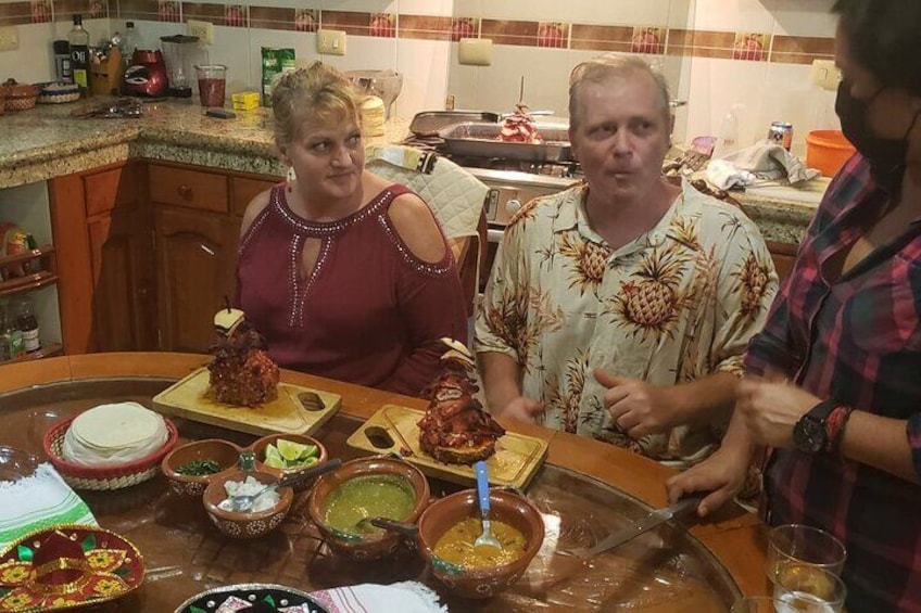 Private Mexican Trompitos Cooking Class in Cozumel