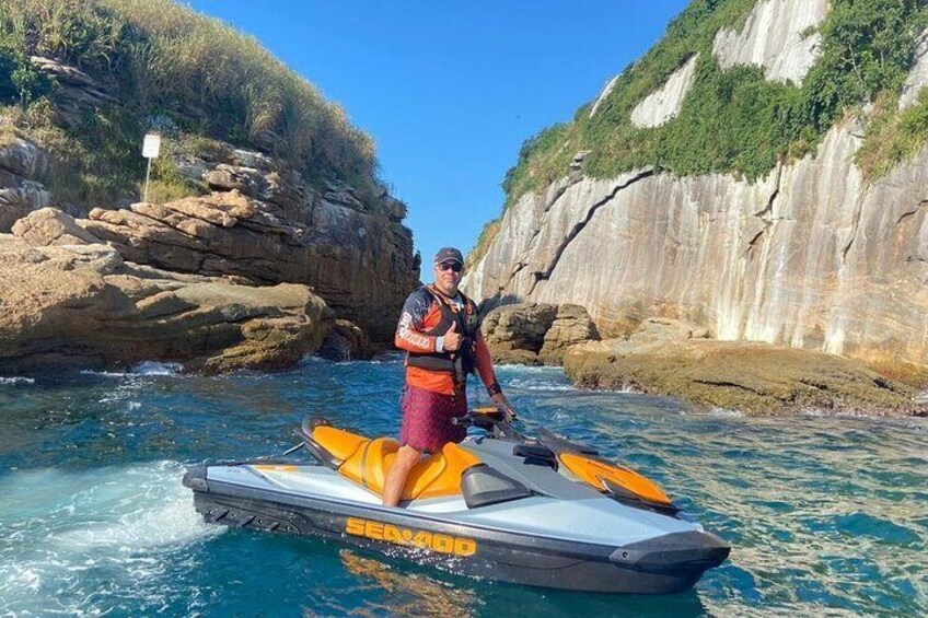 Private Jet Ski Tour in Tijucas Islands