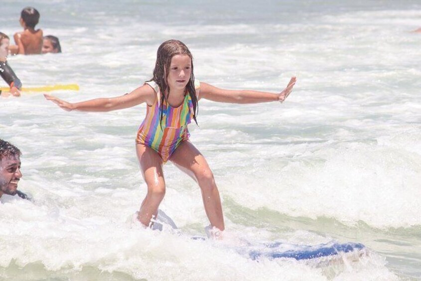 Surf Lesson at Arpoador Beach with Mandala Rio Surf School