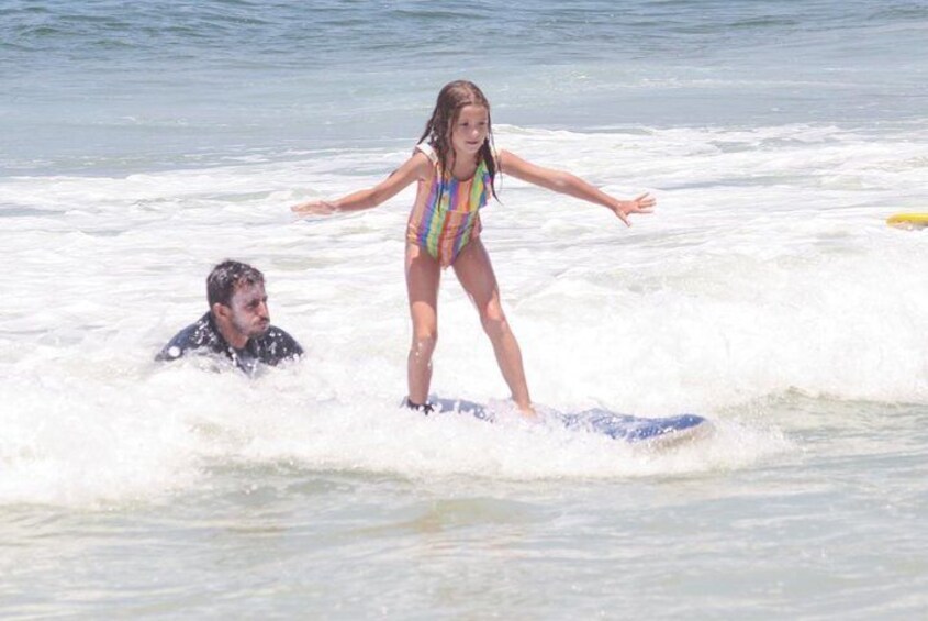Surf Lesson at Arpoador Beach with Mandala Rio Surf School