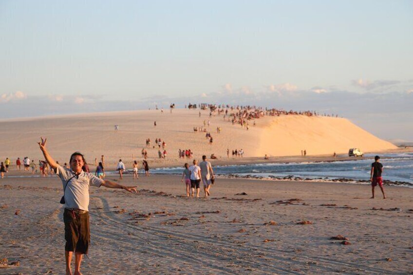 Walk to Jericoacoara Beach
