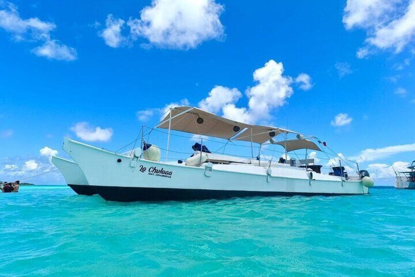 Catamaran Snorkeling to El Cielo and The Money Bar Beach Club