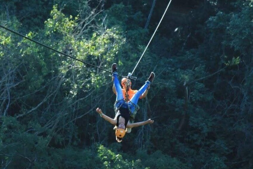 Zip Line Canopy Jungle Adventure from Puerto Vallarta