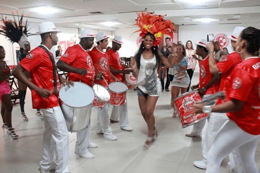 Rio Carnival Rehearsal: Samba School, Culture, Traditional Music & Dancing