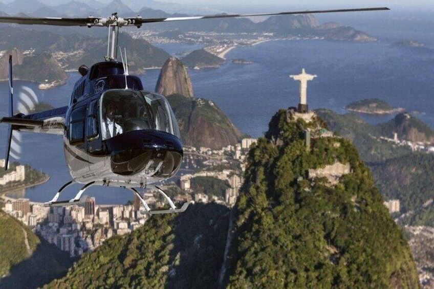 Private Helicopter Tour of Rio de Janeiro with VIP Transportation