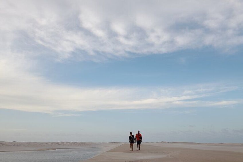 Sunset hike in the region of Lagoa Bonita