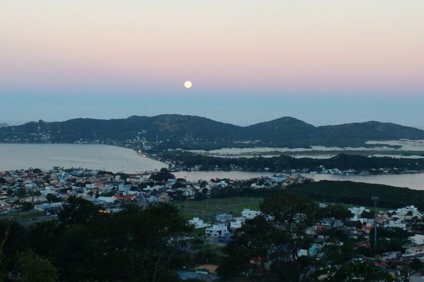 Viewpoint of Morro da Lagoa da conceição