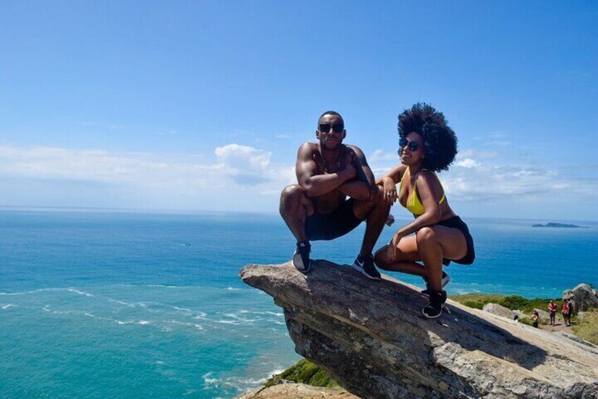 Photo shoot at Morro da Coroa