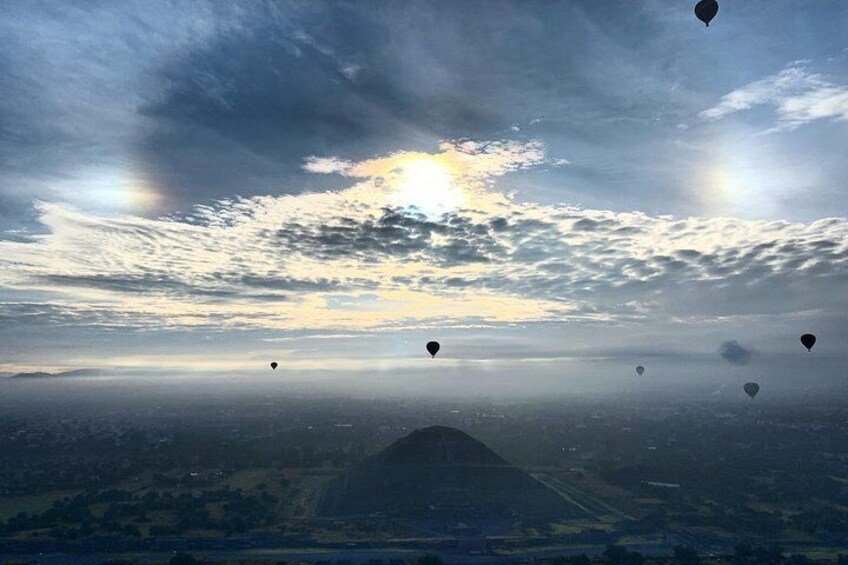 Spectacular sunrises