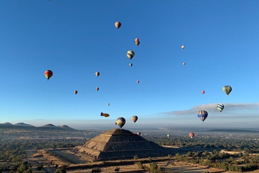 The best view of the archaeological zone