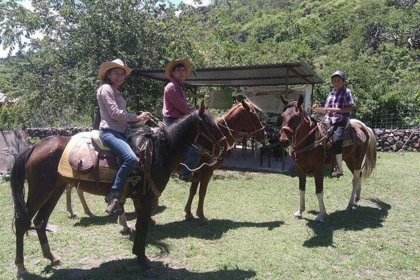 Horseback Riding in the Capulines