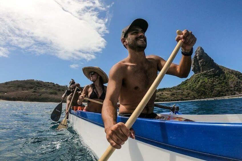 Canoe Aloha va'a F. Noronha.