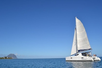 36 ft Private Overnight Catamaran Cruise in Mauritius