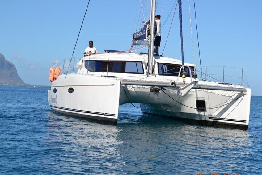 36 ft Private Overnight Catamaran Cruise in Mauritius