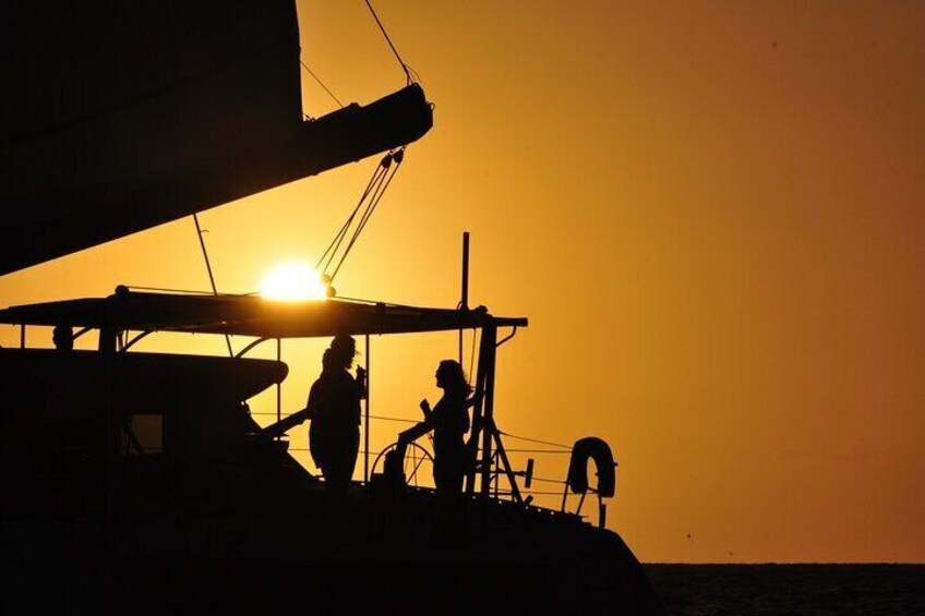 36 ft Private Overnight Catamaran Cruise in Mauritius