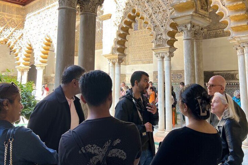 Small-Group Alcazar of Seville Guided Tour with entry ticket