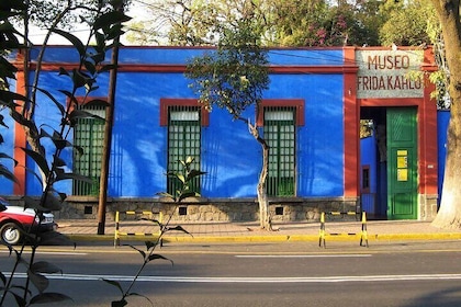 Frida Kahlo-museum en Diego Rivera-museum