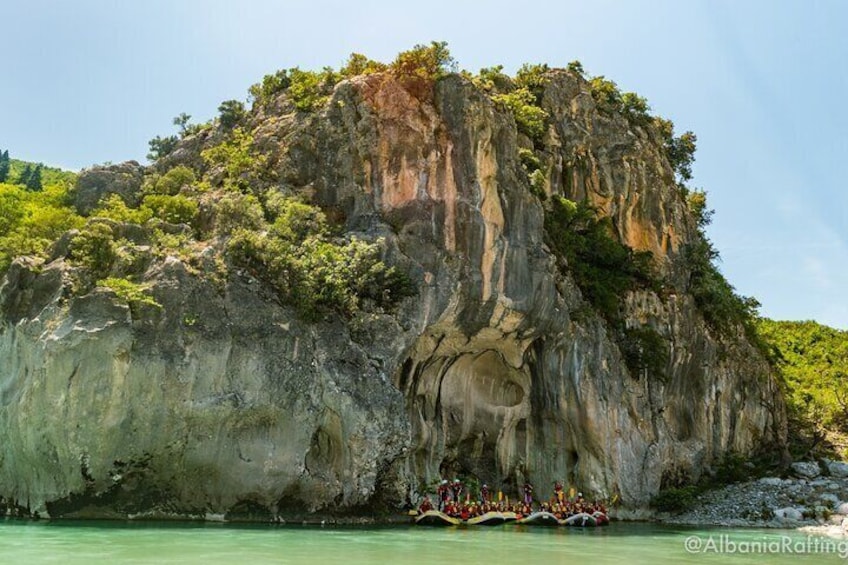 Rafting in Vjosa River,Gjirokastra Albania,(ARG)