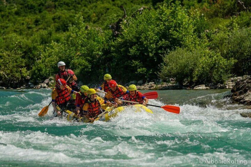 Rafting in Vjosa River,Gjirokastra Albania,(ARG)