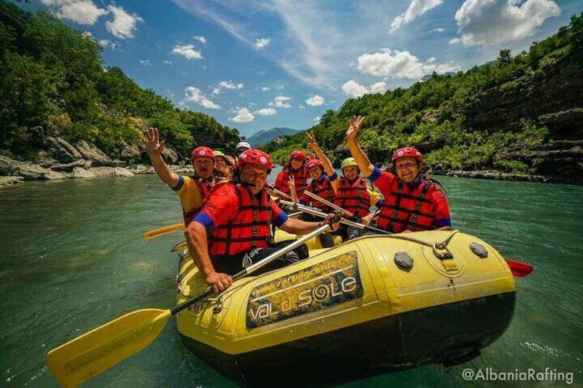 Rafting in Vjosa River,Gjirokastra Albania,(ARG)