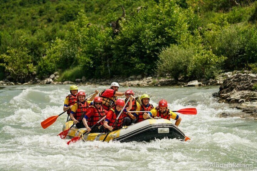 Rafting in Vjosa River,Gjirokastra Albania,(ARG)