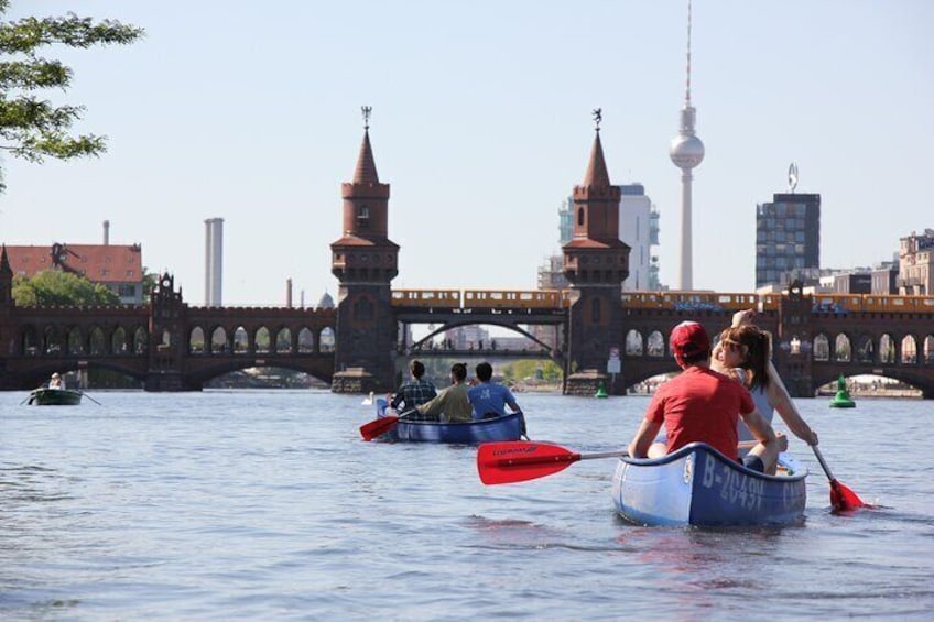 Explore Berlin by canoe