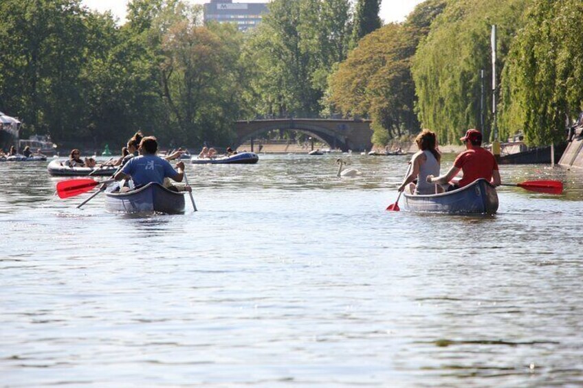 Explore Berlin by canoe