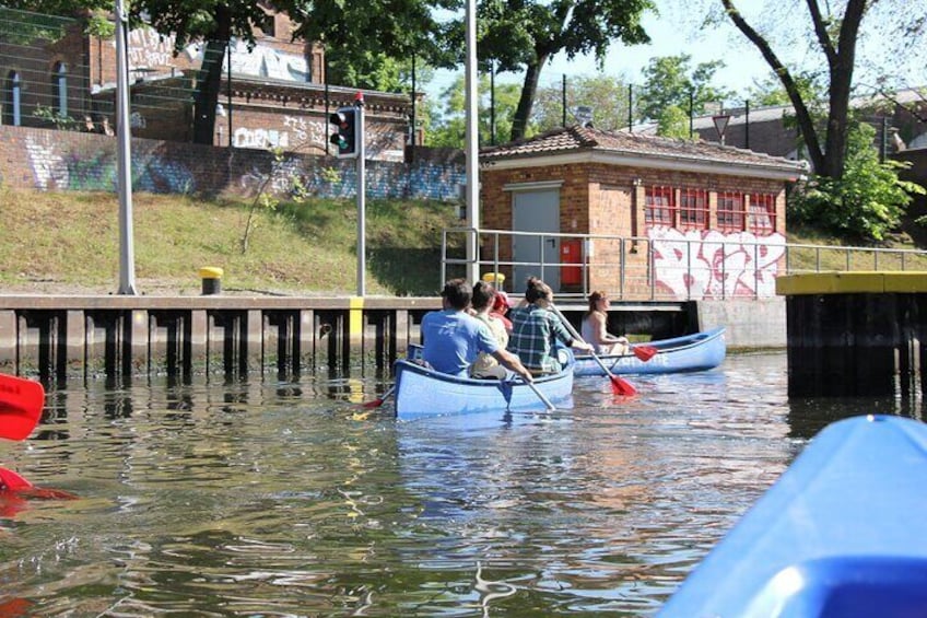 Explore Berlin by canoe