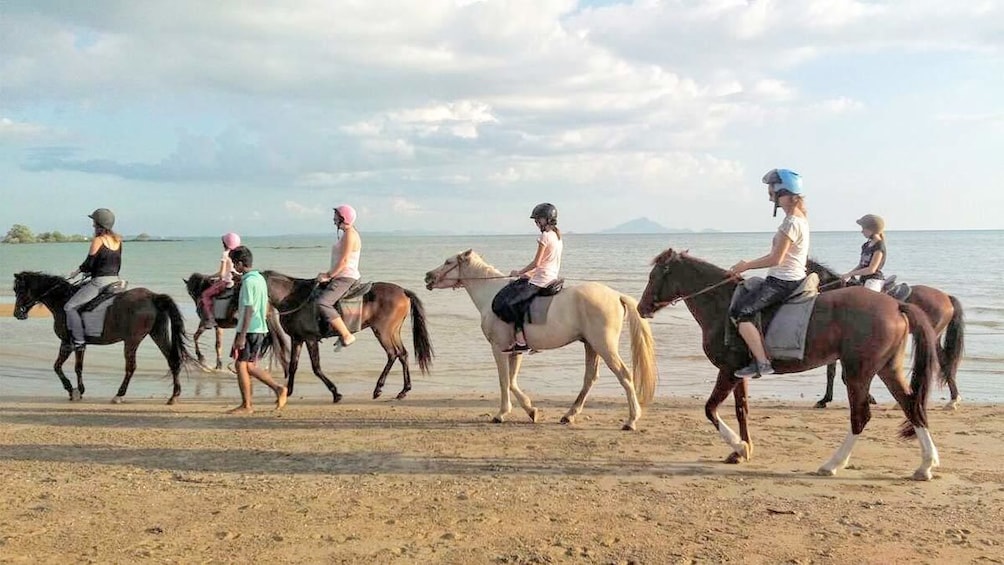 Group Krabi Horse Riding at Ao Nam Mao Beach